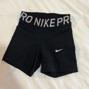 Nike black spandex shorts XS